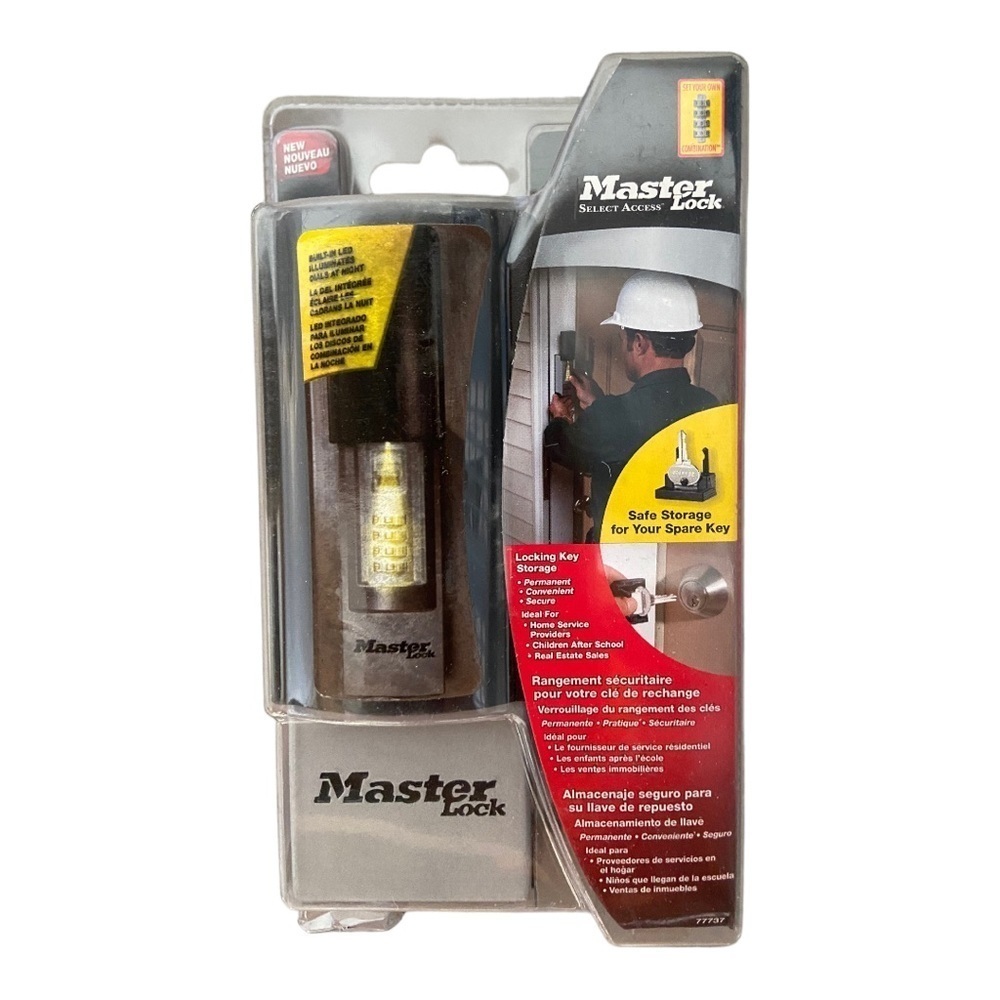 Master Lock 77737 Locking Key Storage NEW